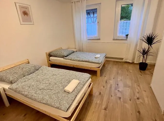 Lägenhet Monteurunterkunft Simmershausen Bei Kassel Einzelbetten, Parken, Waschen, Wifi Fuldatal
